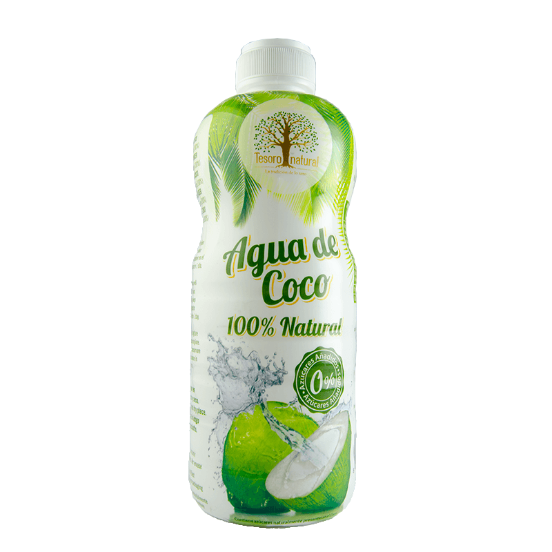 Agua de coco 1 l. Tesoro Natural.
