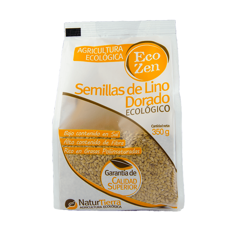 Semillas de Lino Dorado 350 g. Eco Zen.