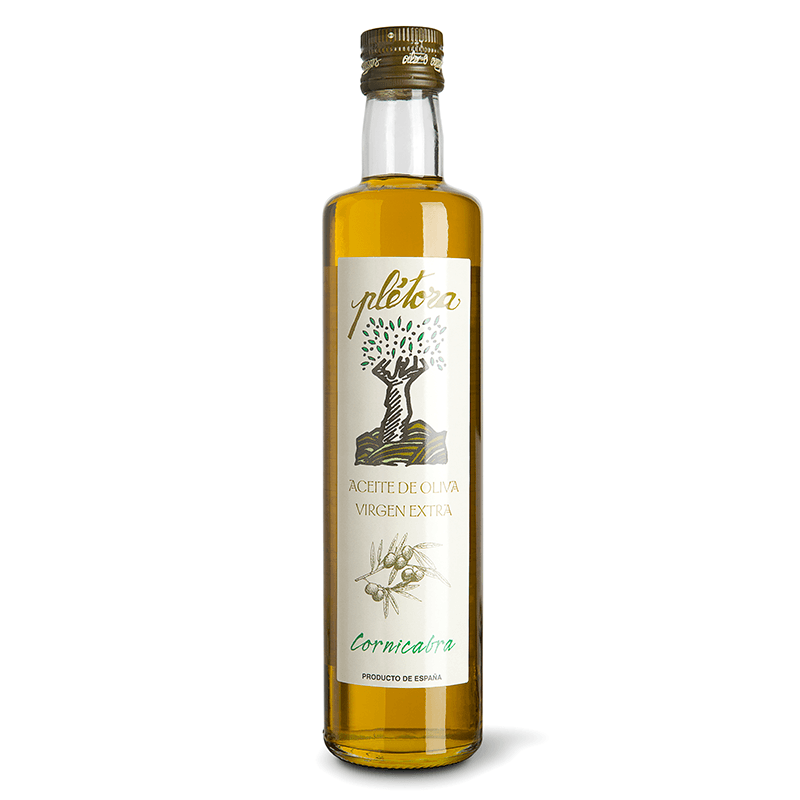 Aceite Oliva Virgen Extra 500 ml. Pl&eacute;tora. Cornicabra.