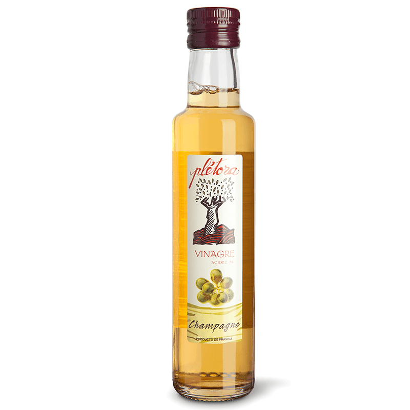 Vinagre de champagne, 250 ml. Pl&eacute;tora.