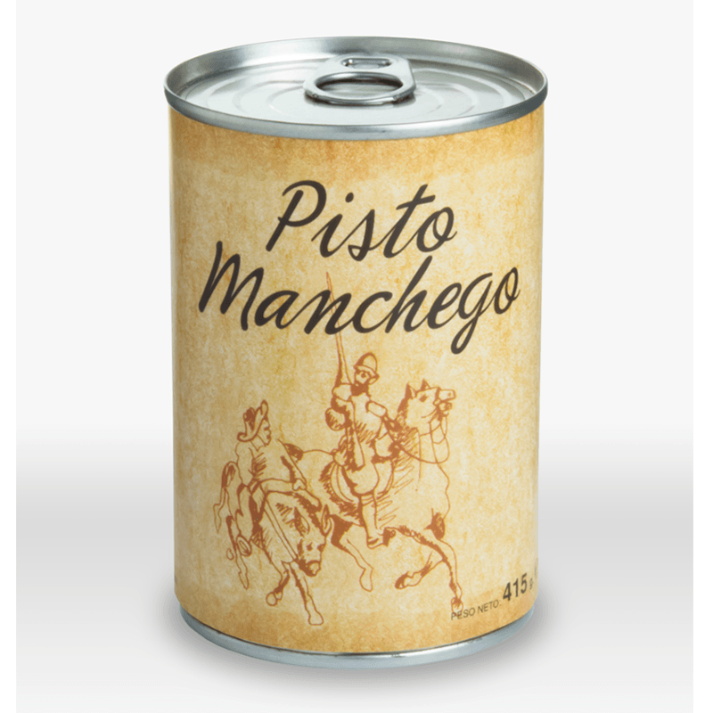 Pisto Manchego artesano, 415 g. Huertas Gourmet.