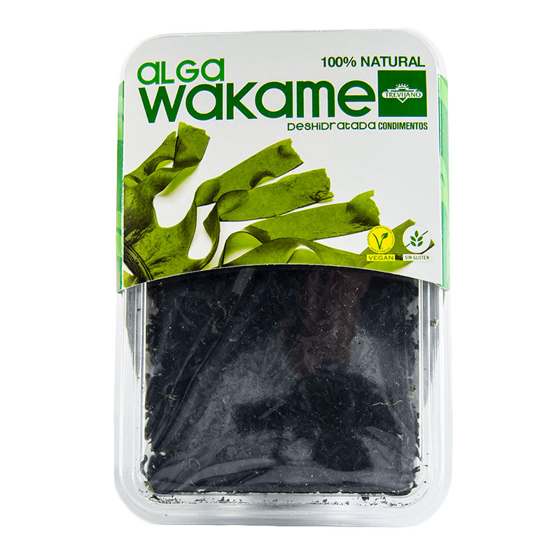 Alga Wakame deshidratada, 50 g. Trevijano