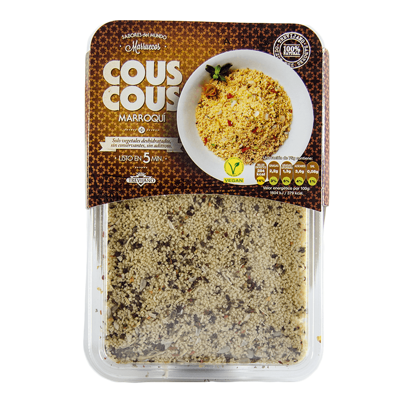 Cous Cous Marroqu&iacute;, 300 g. Trevijano.