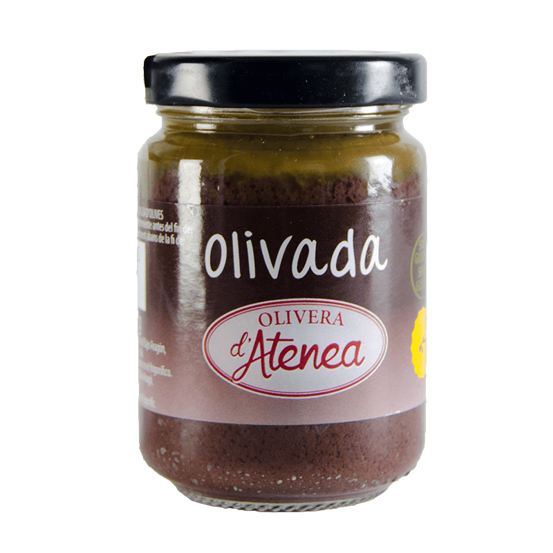 Olivada de aceitunas del Bajo Arag&oacute;n, 135 g. Atenea.