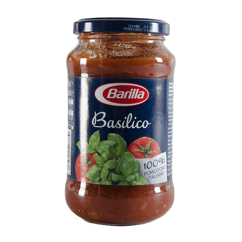 Salsa Basilico, 400 g. Barilla.