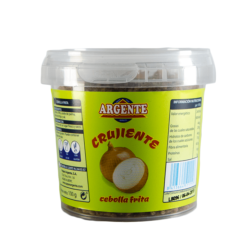 Cebolla crujiente, 100 g. Argente