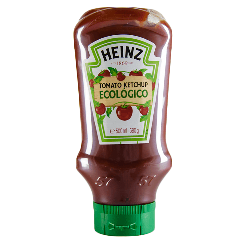 Ketchup Ecol&oacute;gico, 500ml. Heinz.