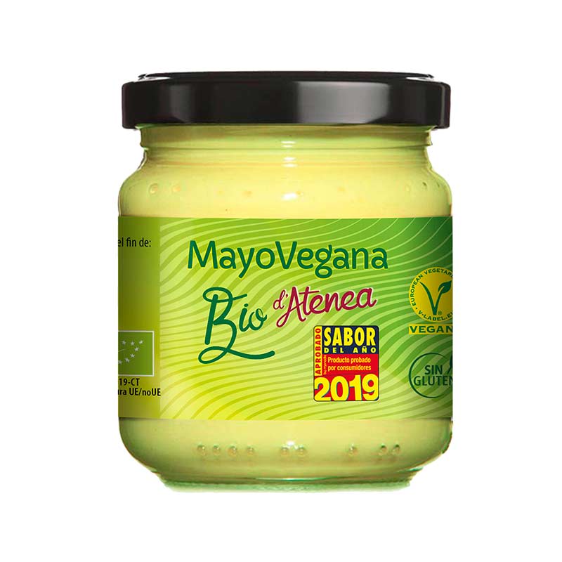 Mayovegana s/huevo, s/lactosa, 180 grs. D Atenea.