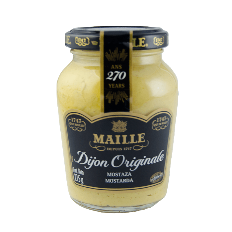 Mostaza Dijon, 215 grs. Maille.