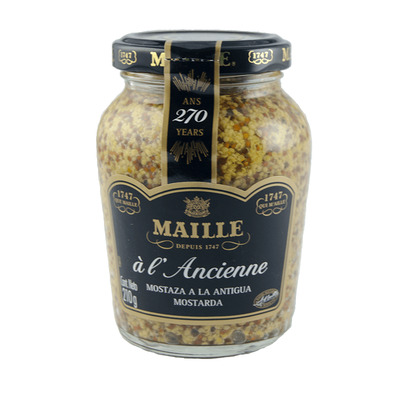 Mostaza antigua, 210 grs. Maille.
