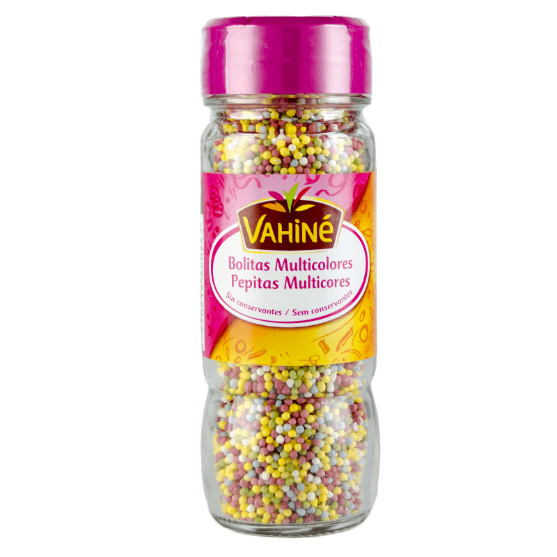 Bolitas Multicolores, bote 80 g. Vahin&eacute;