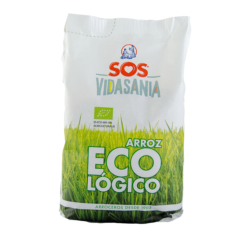 Arroz Ecol&oacute;gico, 1 kg. Sos.