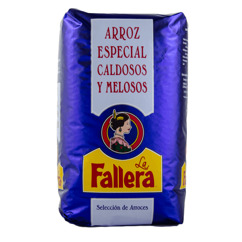 Arroz Especial Caldosos y melosos, 1Kg. La Fallera.