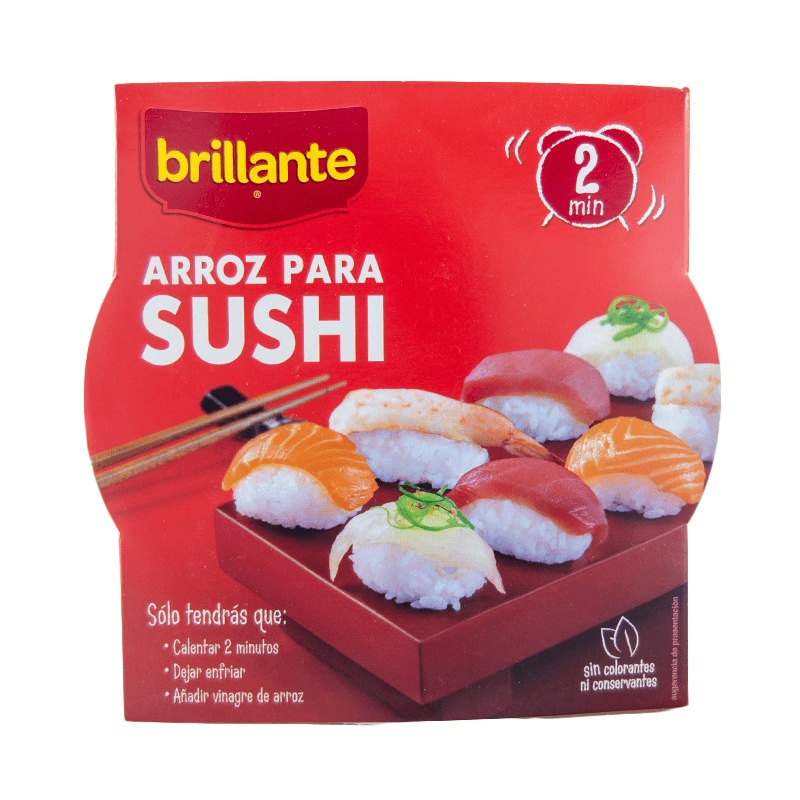 Arroz Sushi 400 grs. Brillante.