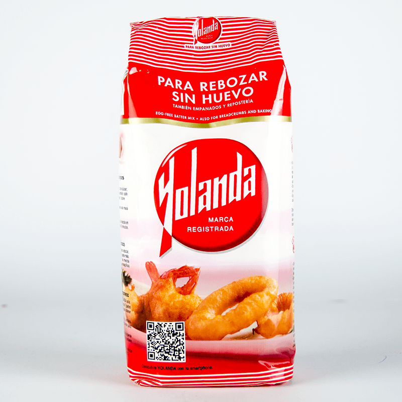 Harina Rebozar Sin Huevo, 500 grs. Yolanda.