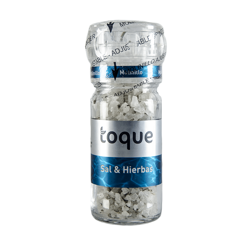 Molinillo Sal con Hierbas, 78 grs. Toque.