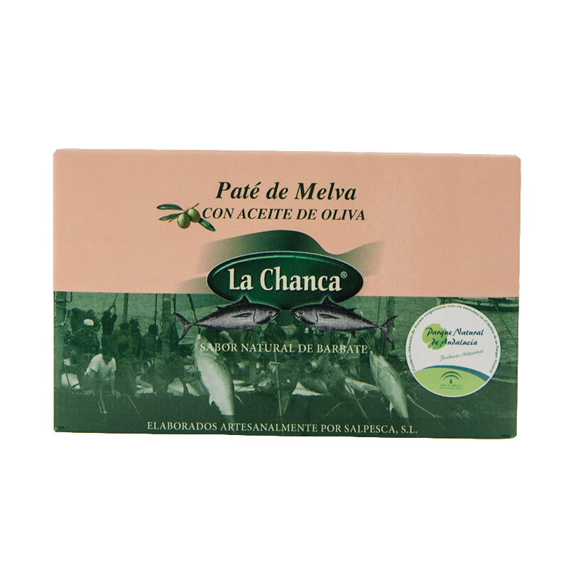 Pat&eacute; de Melva con Aceite de Oliva, lata 110 g. La Chanca