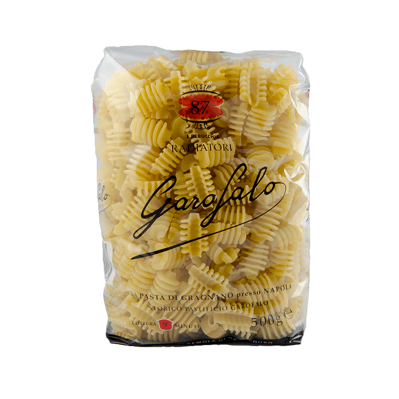 Radiatori, 500 grs. Garofalo.