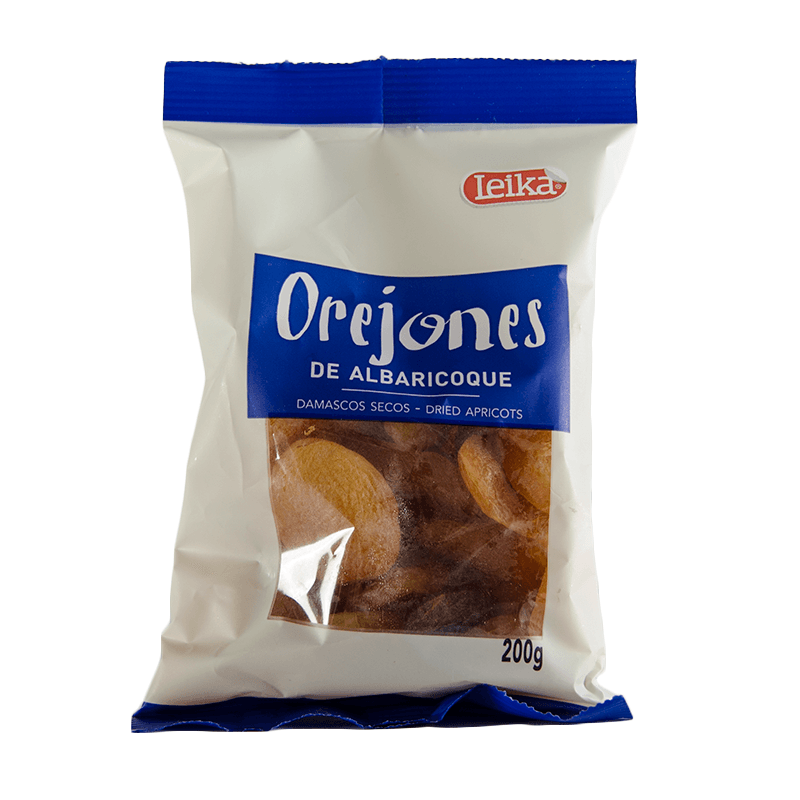 Orejones de Albaricoque, 200 grs. Leika.