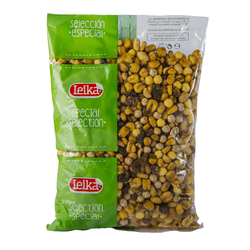 C&oacute;ctel de Frutos Secos, 500 grs. leika.