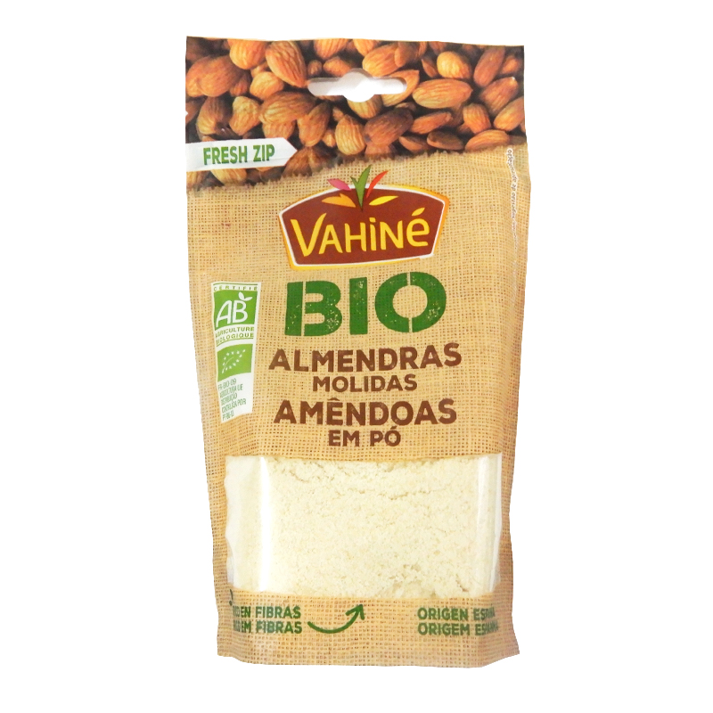 Almendra Molida Ecol&oacute;gica, 100 grs. Vahin&eacute;.