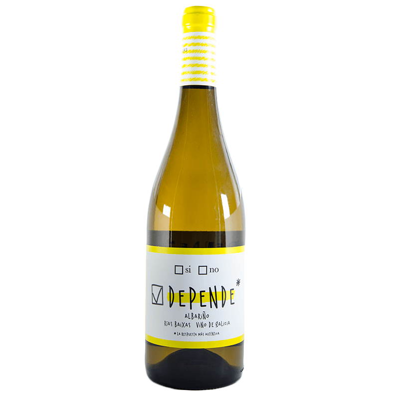 Vino Blanco Albari&ntilde;o, 75 cl. Depende.