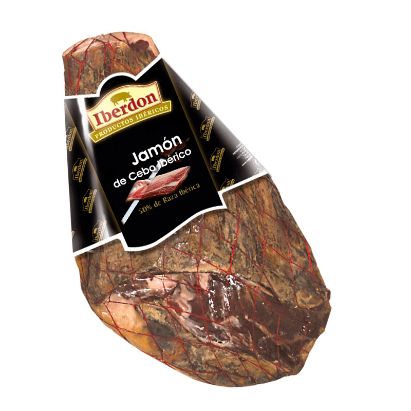 Centro de Jam&oacute;n de Cebo Ib&eacute;rico Iberd&oacute;n, 5 a 5.5 kgs Pieza. Donoso.