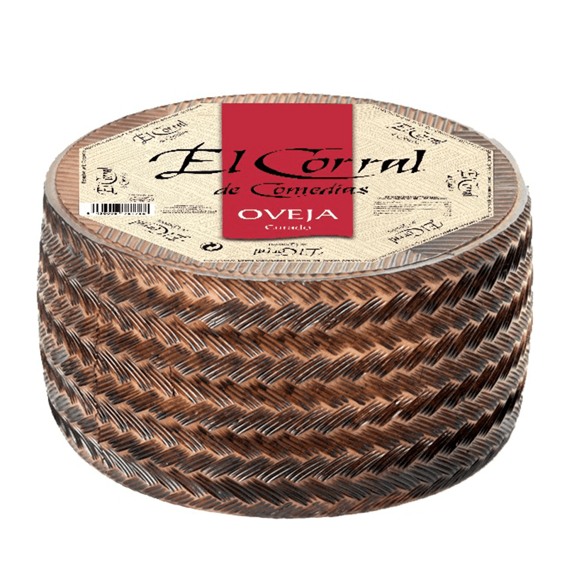 Queso Curado Puro de Oveja 3 kg. El Corral de Comedias. La pieza.