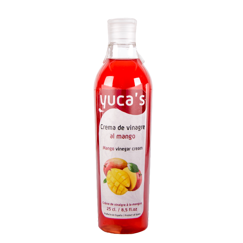Crema de Vinagre al Mango, 250 ml. Yuca's.