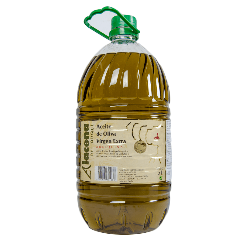 Aceite Arbequina Virgen Extra 5 l. Alacena del Duque.