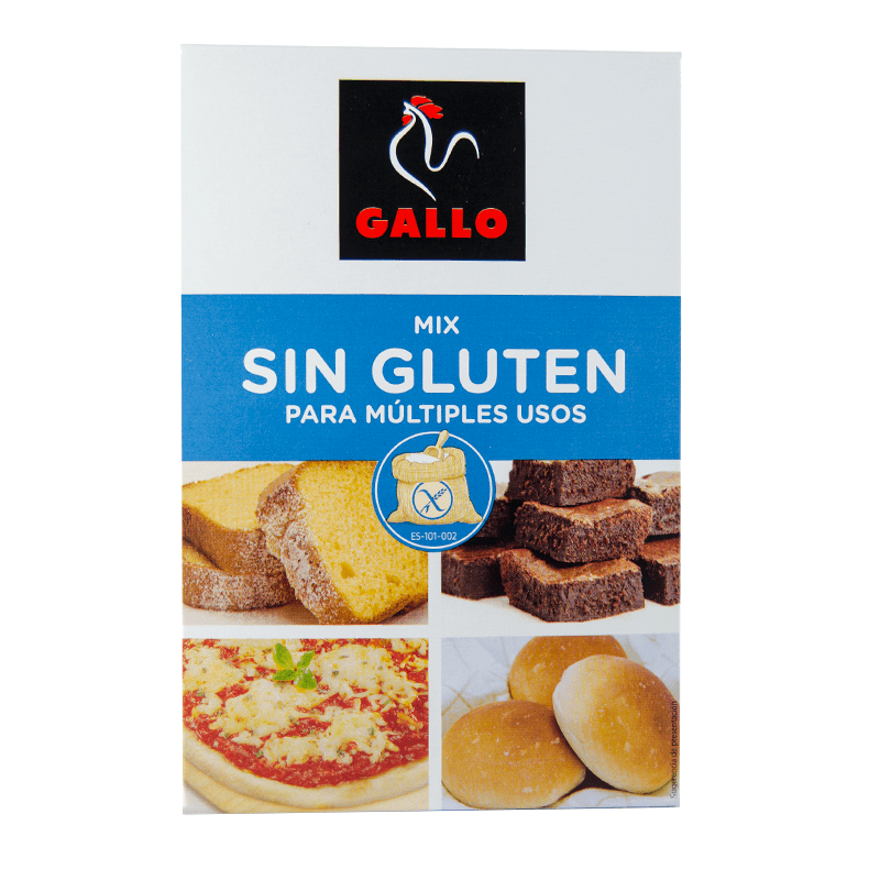 Harina Mix sin Gluten, 500 grs. Gallo.