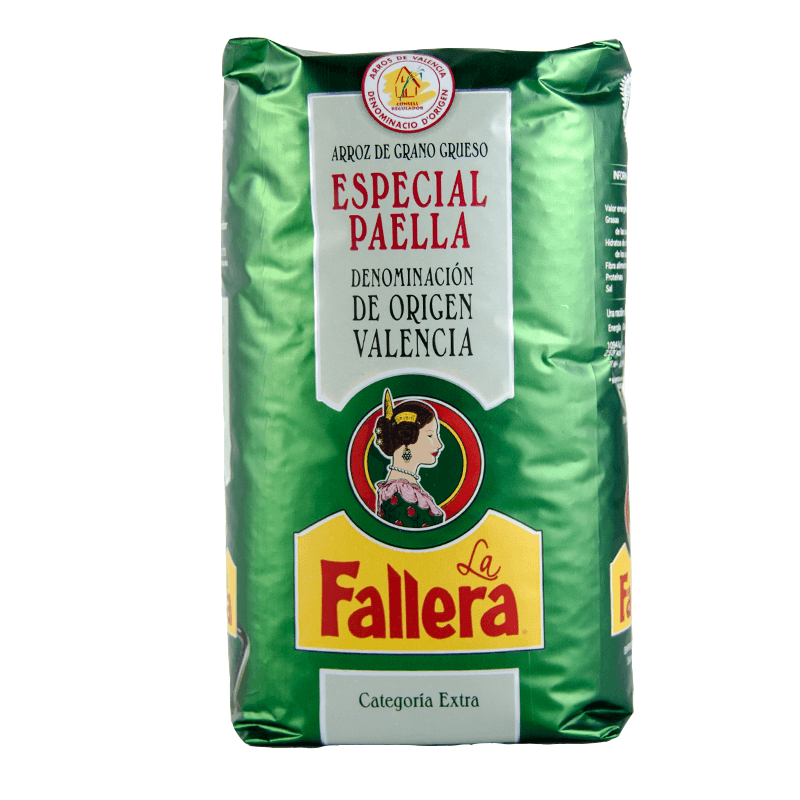 Arroz  La Fallera Especial Paellas D.Origen Valencia.   1 Kg. La Fallera.