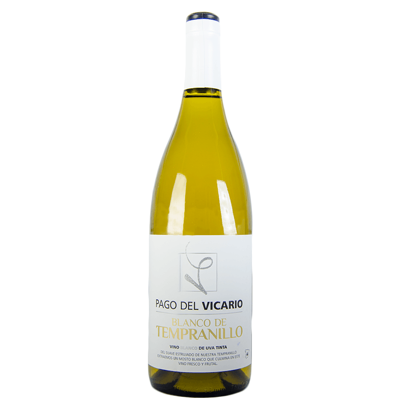 Vino Blanco Tempranillo, 75 Cl. Pago del Vicario.