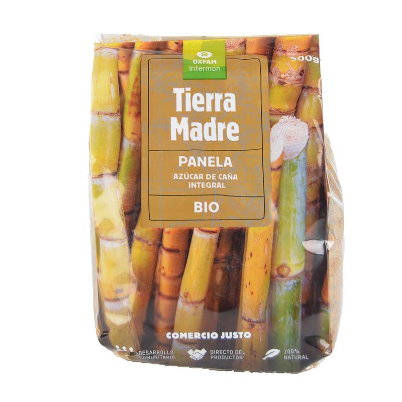 Az&uacute;car Panela de ca&ntilde;a integral, Ecol&oacute;gica. Interm&oacute;n 500 g.
