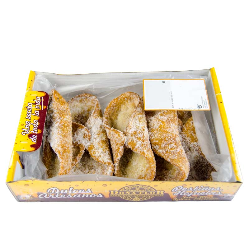 Pesti&ntilde;os fritos azucarados, 5 unidades, 325 grs. Hada
