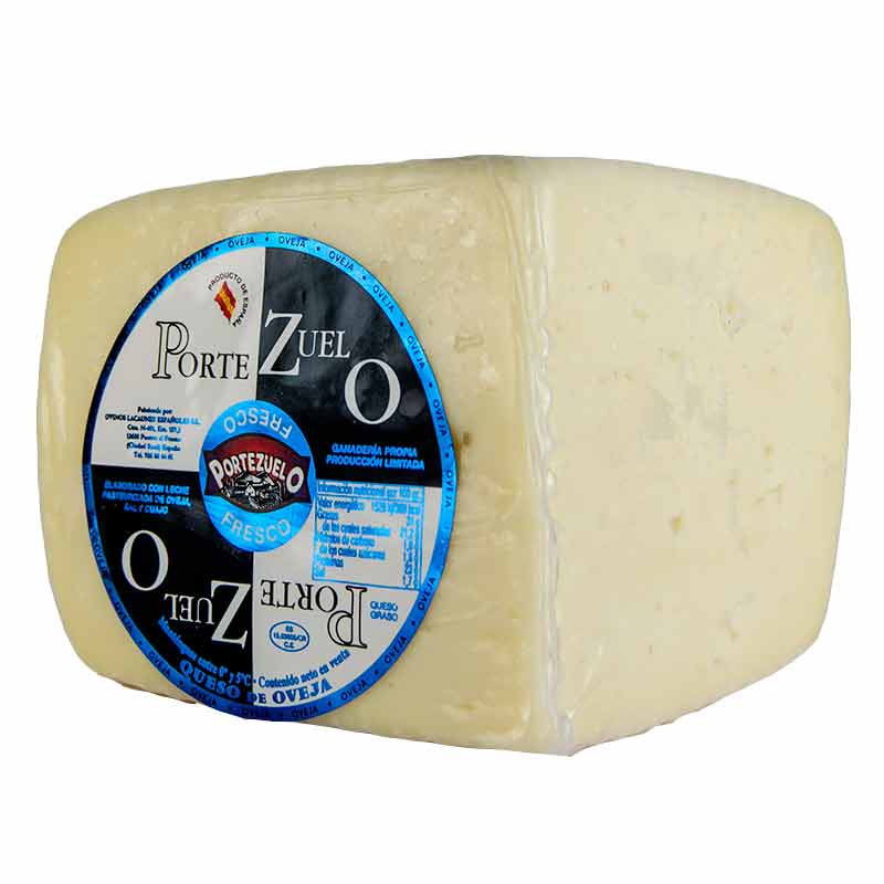 Cu&ntilde;a de 900 grs. de Queso de Oveja Oreado. Portezuelo.