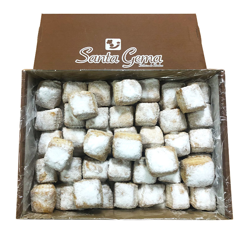 Mantecado Manchego. Caja de 2 kg. Santa Gema.