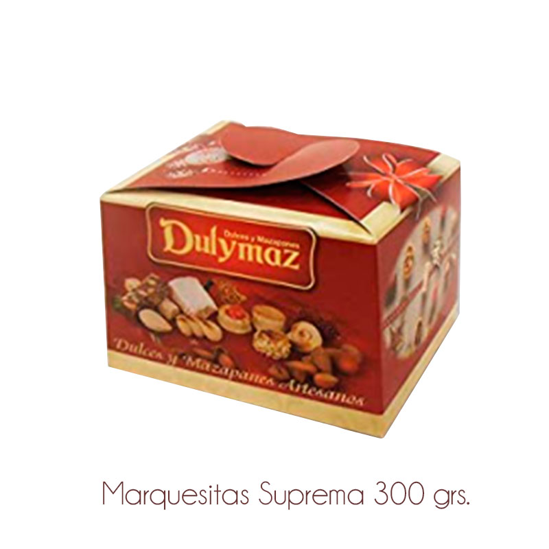 Marquesitas Suprema. Cajita de 250 grs. Dulymaz.