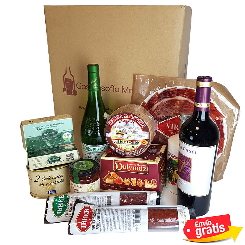 Lote Regalo Selecci&oacute;n Gourmet. 