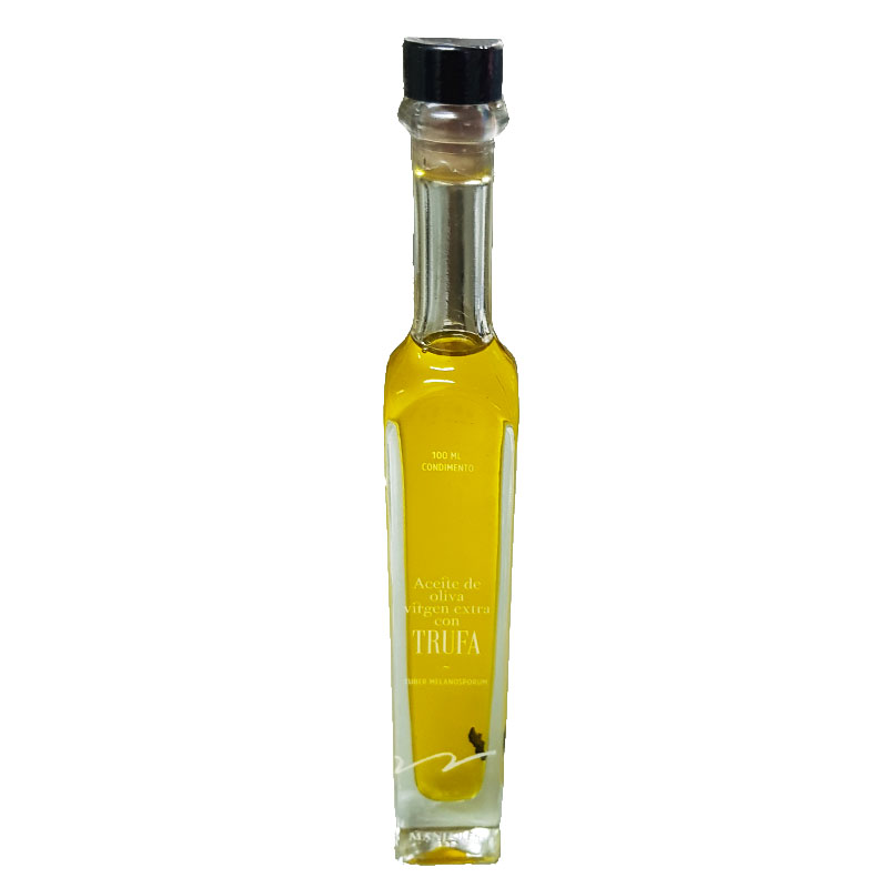 Aceite de oliva del Alto Arag&oacute;n con trufa negra. 100 ml. Manjares de la Tierra.