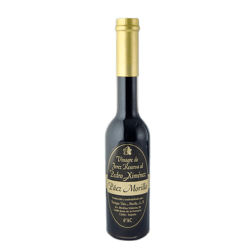 Vinagre de Jerez Rva. al Pedro-Ximenez P&aacute;ez Morilla. 250 ml