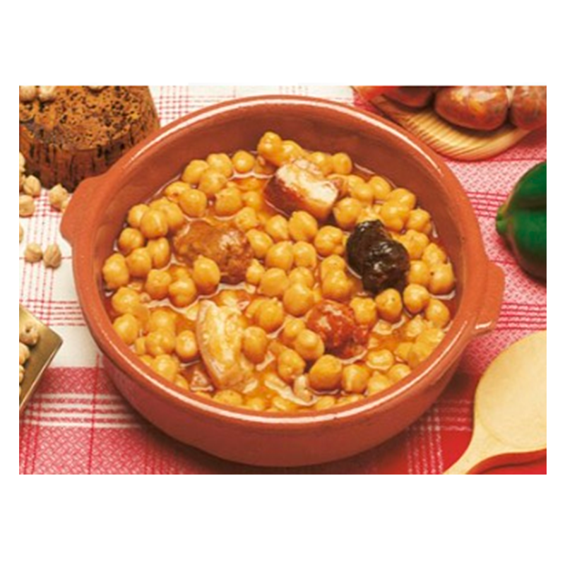 Cocido Madrile&ntilde;o, 415 g. Huertas Gourmet.