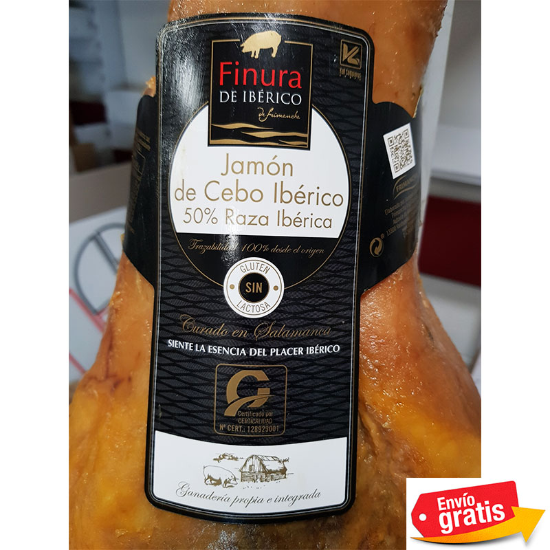 Jam&oacute;n Cebo Ib&eacute;rico 50% Raza Ib&eacute;rica, +9 kgs. Frimancha